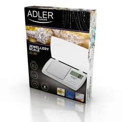 Waga precyzyjna do biżuterii Adler AD 3161 500 gram tarowanie