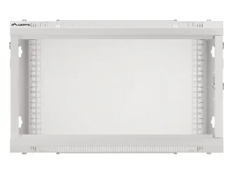 Szafa instalacyjna RACK V2 wisząca 19&#039;&#039; 6U 600x450 drzwi szklane Lanberg  - szara