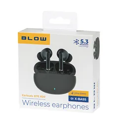 Słuchawki bezprzewodowe douszne BLOW Earbuds BTE600 BLACK