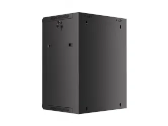 Szafa instalacyjna RACK wisząca 19'' 15U 570x450 drzwi szklane Lanberg  - czarna