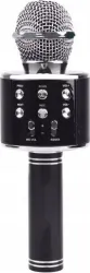 Bezprzewodowy mikrofon Bluetooth WS858 czarny karaoke 