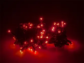 Lampki ozdobne choinkowe czerwone Led 200szt 12m