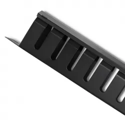 Organizer kabli Qoltec do szafy RACK 19&quot; 1U
