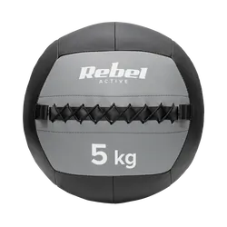 Piłka lekarska do ćwiczeń 5 kg REBEL ACTIVE