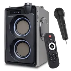 Głośnik Bluetooth Bezprzewodowy OVERMAX SOUNDBEAT 5.0 Pilot 2x20W funkcja karaoke