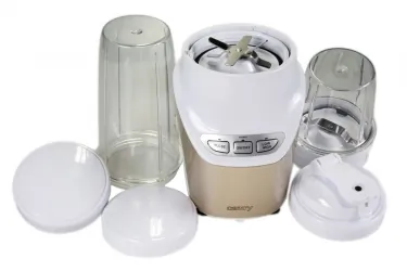 Blender personalny POWERFUL NUTRI Camry CR 4071 1000W 2 kubki 2 pokrywki 2 typy ostrz