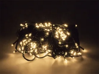 Lampki ozdobne choinkowe białe ciepłe Led 100szt 7,5m