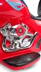 Motocykl motor na akumulator Caretero Toyz Rebel akumulatorowiec - czerwony
