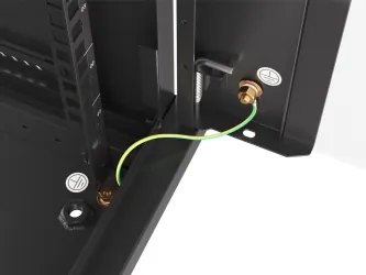 Szafa instalacyjna RACK V2 wisząca 19&#039;&#039; 4U 600x450 drzwi szklane Lanberg  - czarna