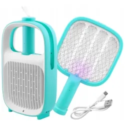 Lampa owadobójcza UV z łapką na muchy
