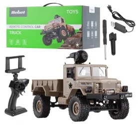 Samochód zdalnie sterowany ciężarówka REBEL TRUCK + kamera WiFi
