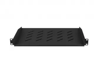 Półka do szafy RACK 19" 450/600/800/1000mm LANBERG 1U 483x315mm do 25kg czarna