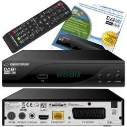 Tuner cyfrowy Esperanza EV105 DVB-T/T2 H.265/HEVC