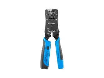 Zaciskarka wtyków RJ45, RJ12, RJ11  + tester kabli LANBERG