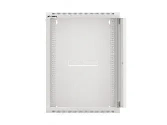 Szafa instalacyjna RACK wisząca 19&#039;&#039; 15U 570x450 drzwi szklane Lanberg  - szara