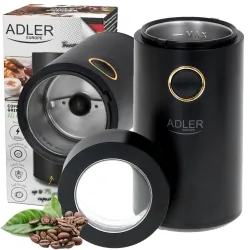 Młynek do kawy Adler AD 4446bg czarny/złoty
