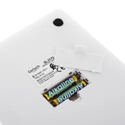 Elektroniczna waga kuchenna LED Gerlach GL 3172w do 10 kg biała