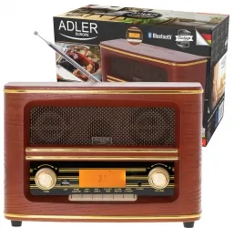  Radio retro z Bluetooth Adler AD 1187 USB AUX