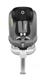 Fotelik samochodowy przód tył LIONELO BRAAM 0-36 KG ISOFIX + noga - kolor szary