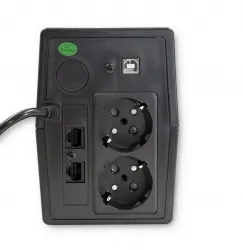 Zasilacz awaryjny UPS Qoltec Monolith 1000VA 600W LCD USB RJ45 + program