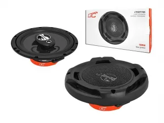 Komplet głośników samochodowych LTC GT165 z maskownicami 4 Ohm 180W