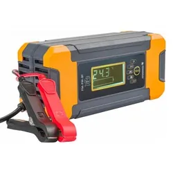 Prostownik mikroprocesorowy akumulatorowy 12V / 24V Powermat PM-PM-8T 10-etapowy LCD