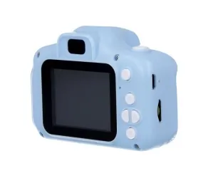 Zestaw dla dzieci kamera aparat Forever Smile SKC-100 + zegarek smartwatch Q12 niebieski