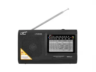 Przenośne radio LTC Wilga czarne