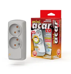 Rozgałęziacz adapter przeciwprzepięciowy ACAR MINI CO 16A szary