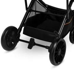 Wózek spacerowy LIONELO DANI szary + ocieplacz na nóżki