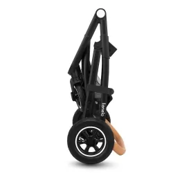Wózek wielofunkcyjny LIONELO AMBER 2 w 1 spacerówka + gondola + torba + akcesoria - granatowy