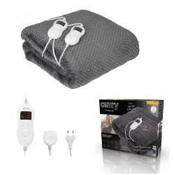 Podwójny elektryczny koc podkładowy z czasomierzem Camry CR 7417 150cm&amp;160cm 