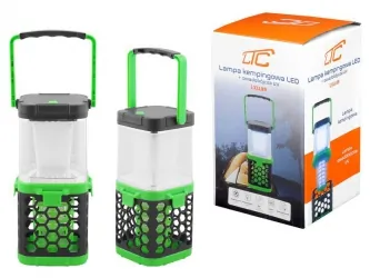 Lampa 2w1 kempingowa owadobójcza LED LTC zielona