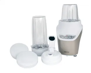 Blender personalny POWERFUL NUTRI Camry CR 4071 1000W 2 kubki 2 pokrywki 2 typy ostrz