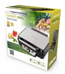 Duży grill kontaktowy Esperanza PROVOLONE 2000W