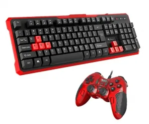 Klawiatura Genesis RHOD 110 gamingowa dla graczy ULTRA WYTRZYMAŁA + 8 klawiszy + mysz + pad +mata