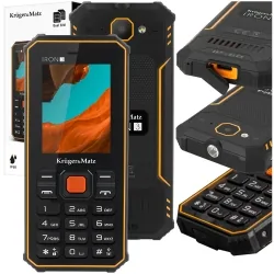 Telefon Kruger&amp;Matz IRON 3 niezniszczalny DUAL SIM bluetooth IP68