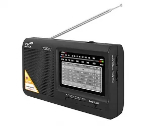 Przenośne radio LTC Wilga czarne