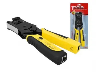 Zaciskarka wraz z testerem kabli LEXTOOL