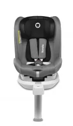Fotelik samochodowy przód tył LIONELO BRAAM 0-36 KG ISOFIX + noga - kolor szary