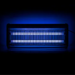 Lampa owadobójcza UV 2x18W TEESA rażąca na muchy ćmy komary