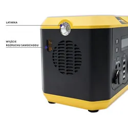 Przenośna stacja zasilania Qoltec Monolith 350W 300Wh USB LCD CZYSTY SINUS