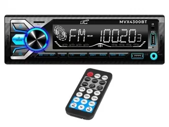Radio samochodowe LTC MVX4300 Bluetooth AUX SD USB + pilot