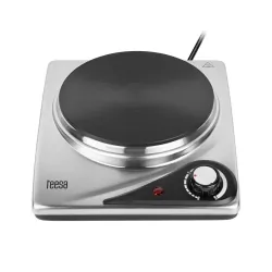 Kuchenka elektryczna jednopalnikowa Teesa srebrna 1500W