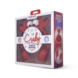 Słuchawki nauszne przewodowe Forever Craby AMH-100 podświetlane LED