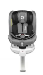 Fotelik samochodowy przód tył LIONELO BRAAM 0-36 KG ISOFIX + noga - kolor szary