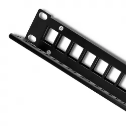 Patch panel do szafy RACK 19&quot; Qoltec  24 porty UTP blank