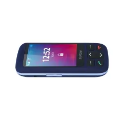 Telefon komórkowy telefon dla seniora myPhone Halo S+ niebieski czarny SOS aparat