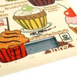 Waga kuchenna elektroniczna Adler AD 3158 wyświetlacz LCD