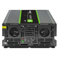 Przetwornica napięcia Qoltec Monolith 24V/230V 2000W/4000W USB Czysty Sinus